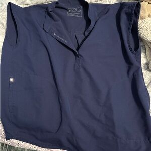 Figs Navy M Set, pants M Petite